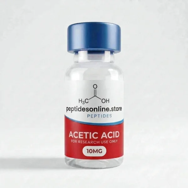 High Purity Acetic Acid Solution for Peptide Reconstitution and Laboratory Use