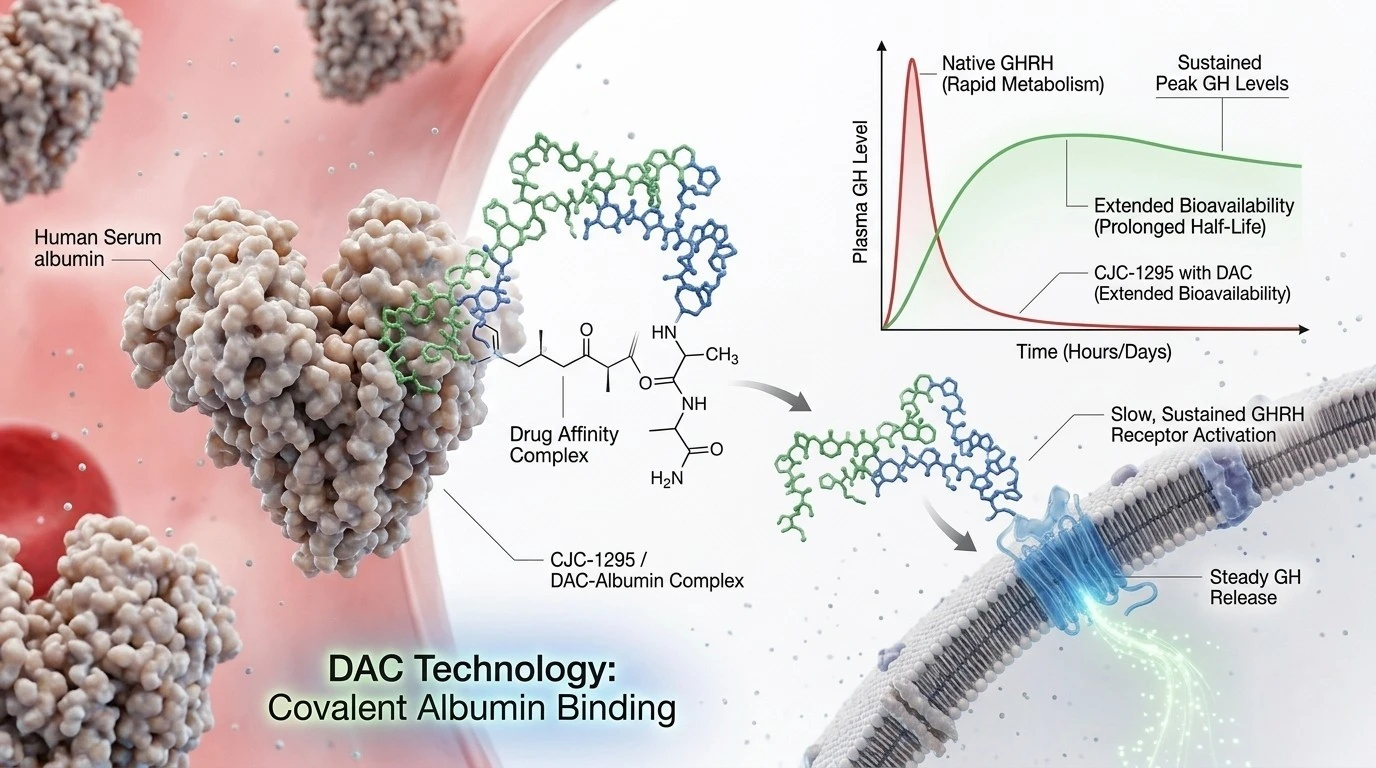 Mechanism of Action of CJC-1295 with DAC