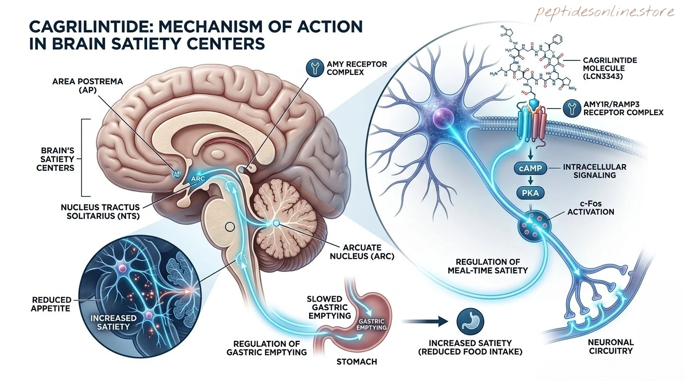 Cagrilintide-Mechanism-of-Action