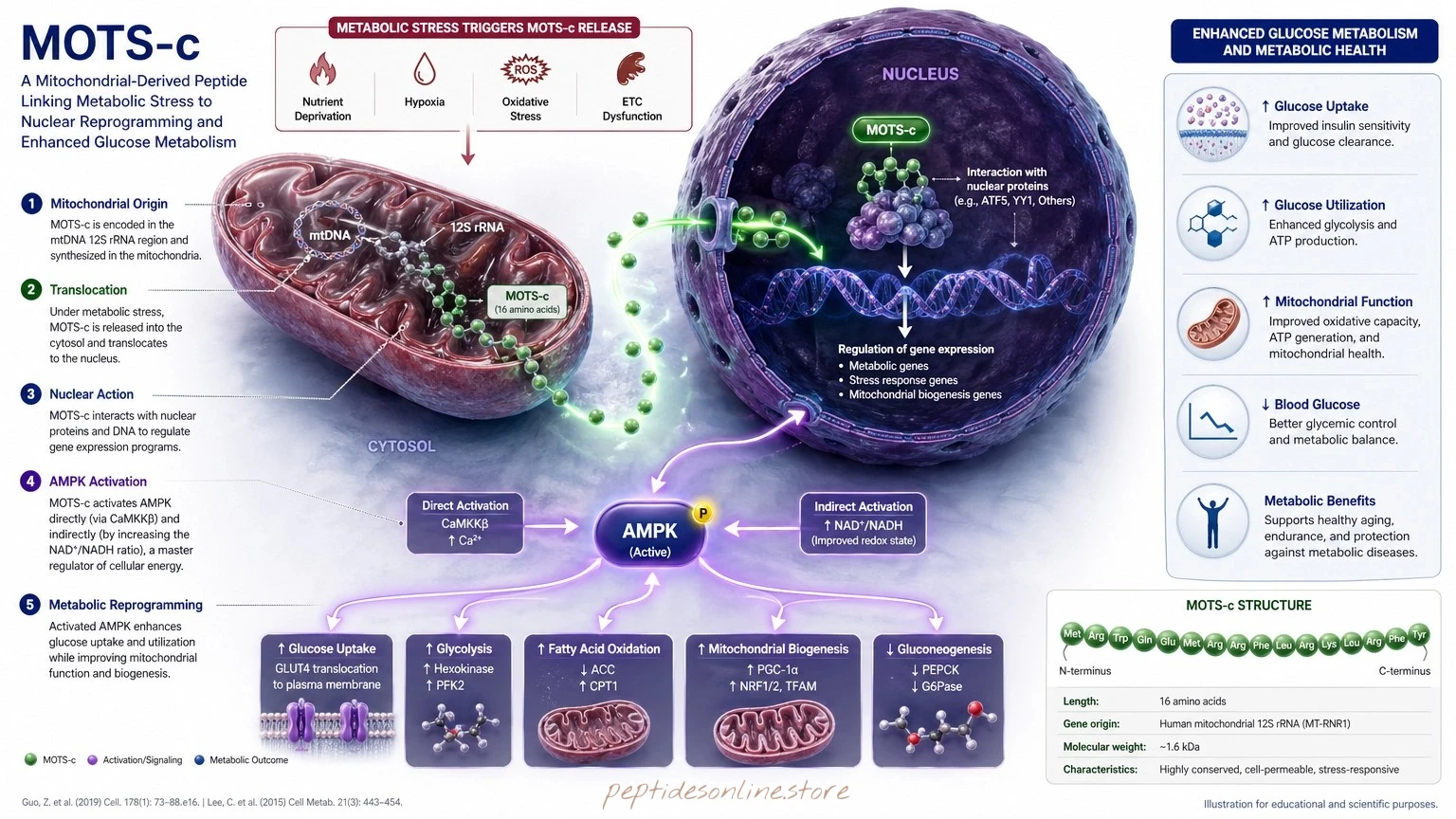 MOTS-c (Human) - Mechanism of Action