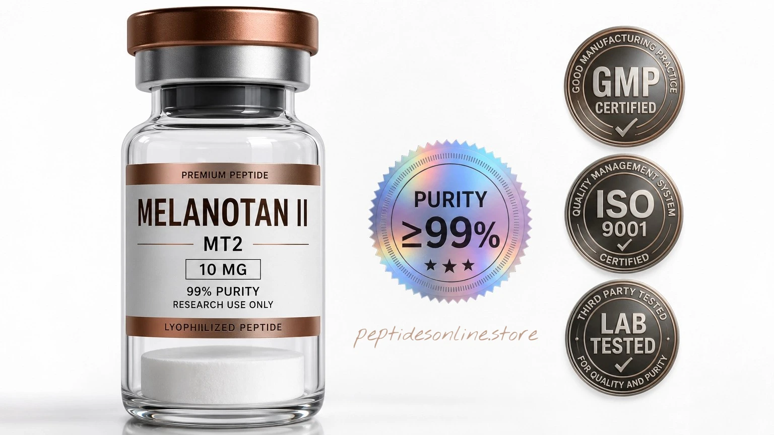 Melanotan II (MT2) - Vial