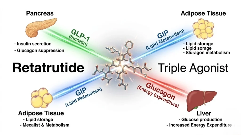 Retatrutide (LY3437943) 3D Molecular Model
