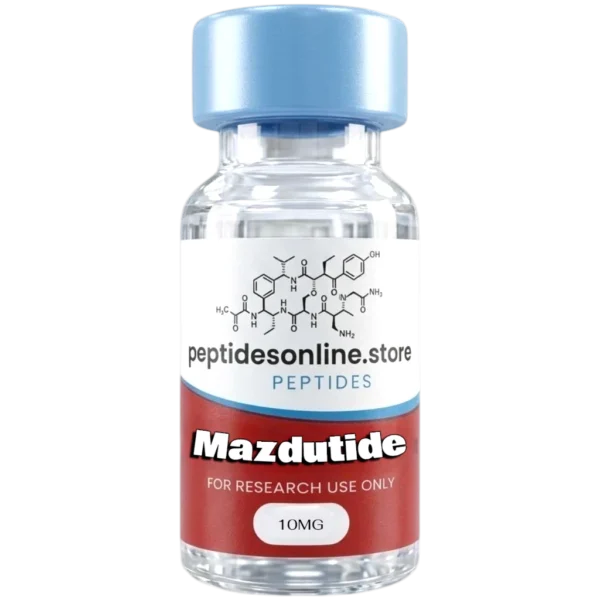 Mazdutide 99% high purity freeze-dried powder skincare set with professional lyophilized active peptides.