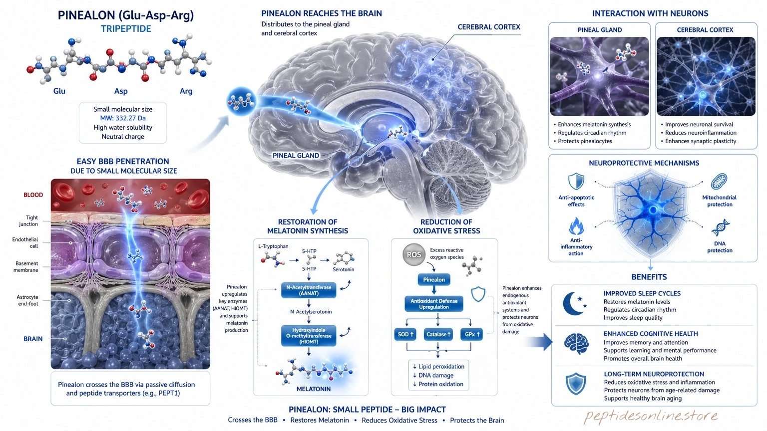 pinealon_mechanism_infographic
