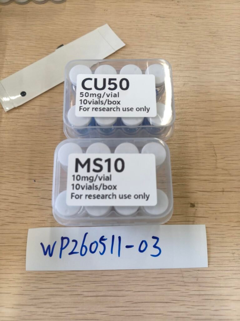 CU 50 MS 10 Freeze-dried peptide powder